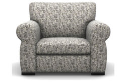 Heart of House Chloe Fabric Chair - Stone